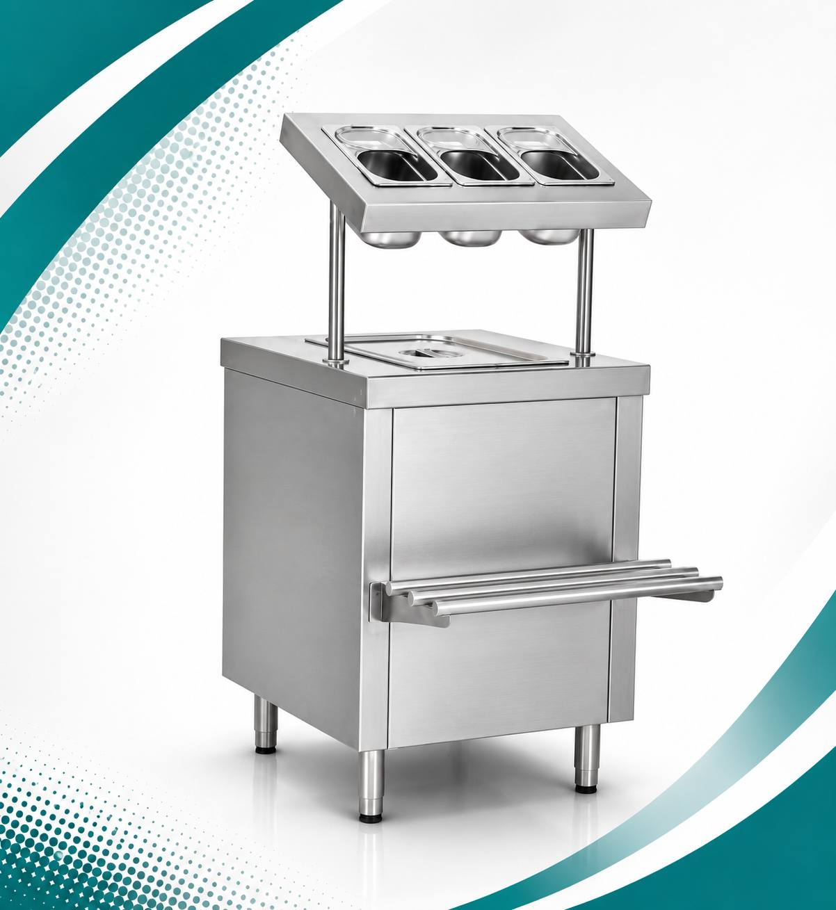 Cutlery Unit with / Bft Tray Slider / Gn Shelf