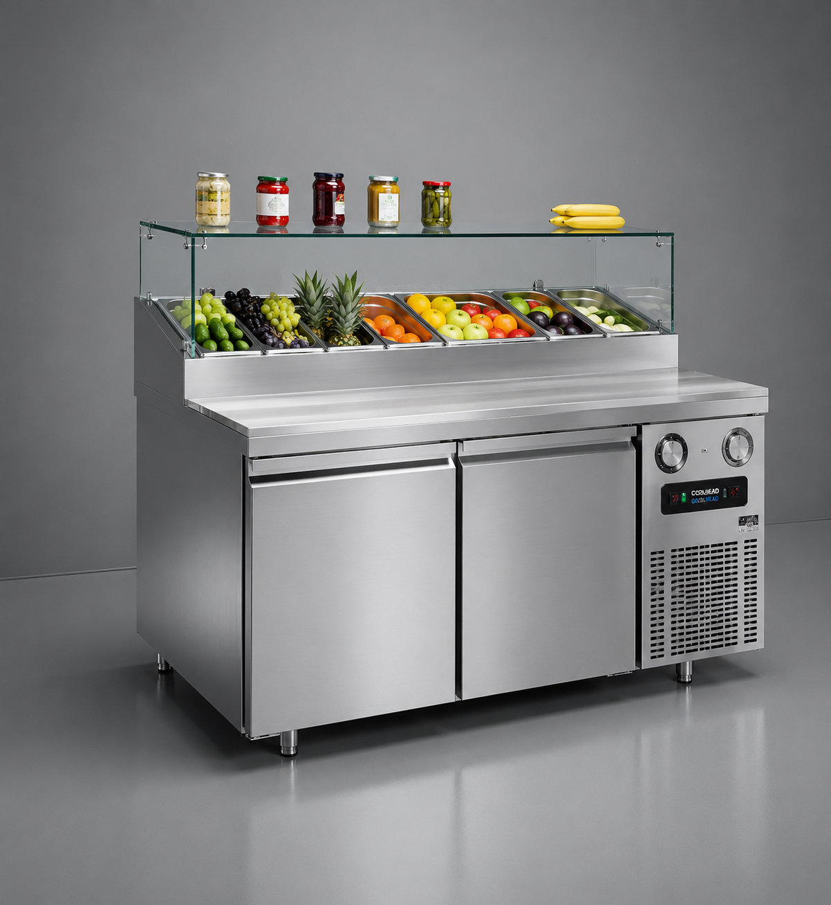 Pizza Refrigerators 40x60 Tray Capacity/Make-Up