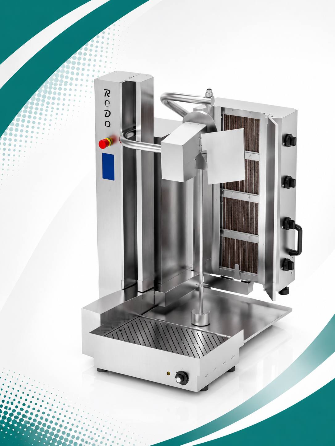 Automatic Doner Machine with Gas (With Bottom Motor)
