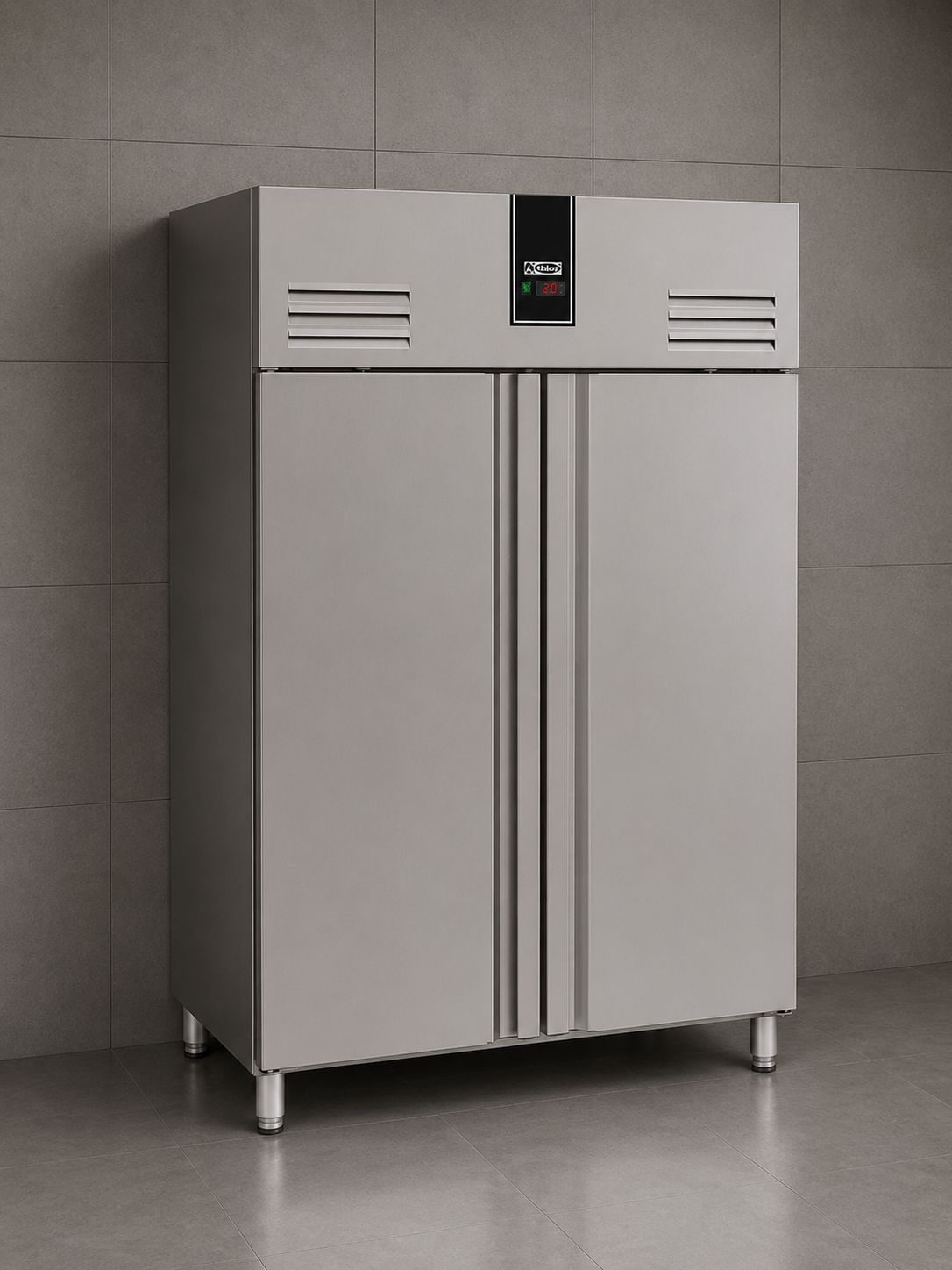 VERTICAL DOUBLE DOOR REFRIGERATOR
