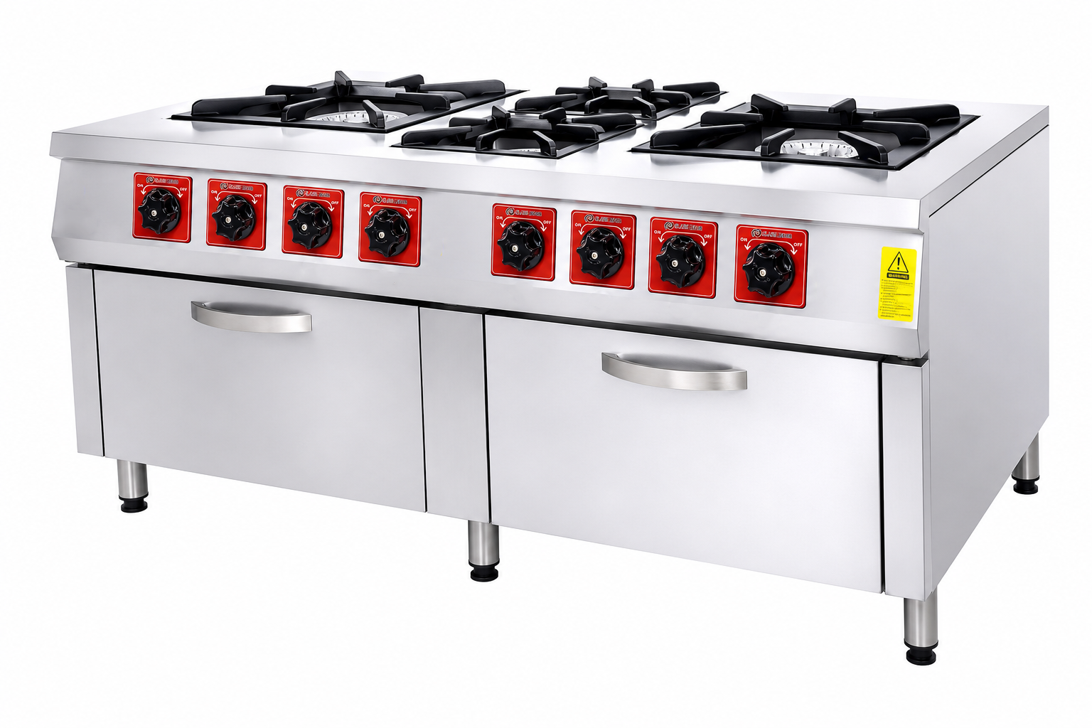 Cooker with Oven 4 Burner 1
