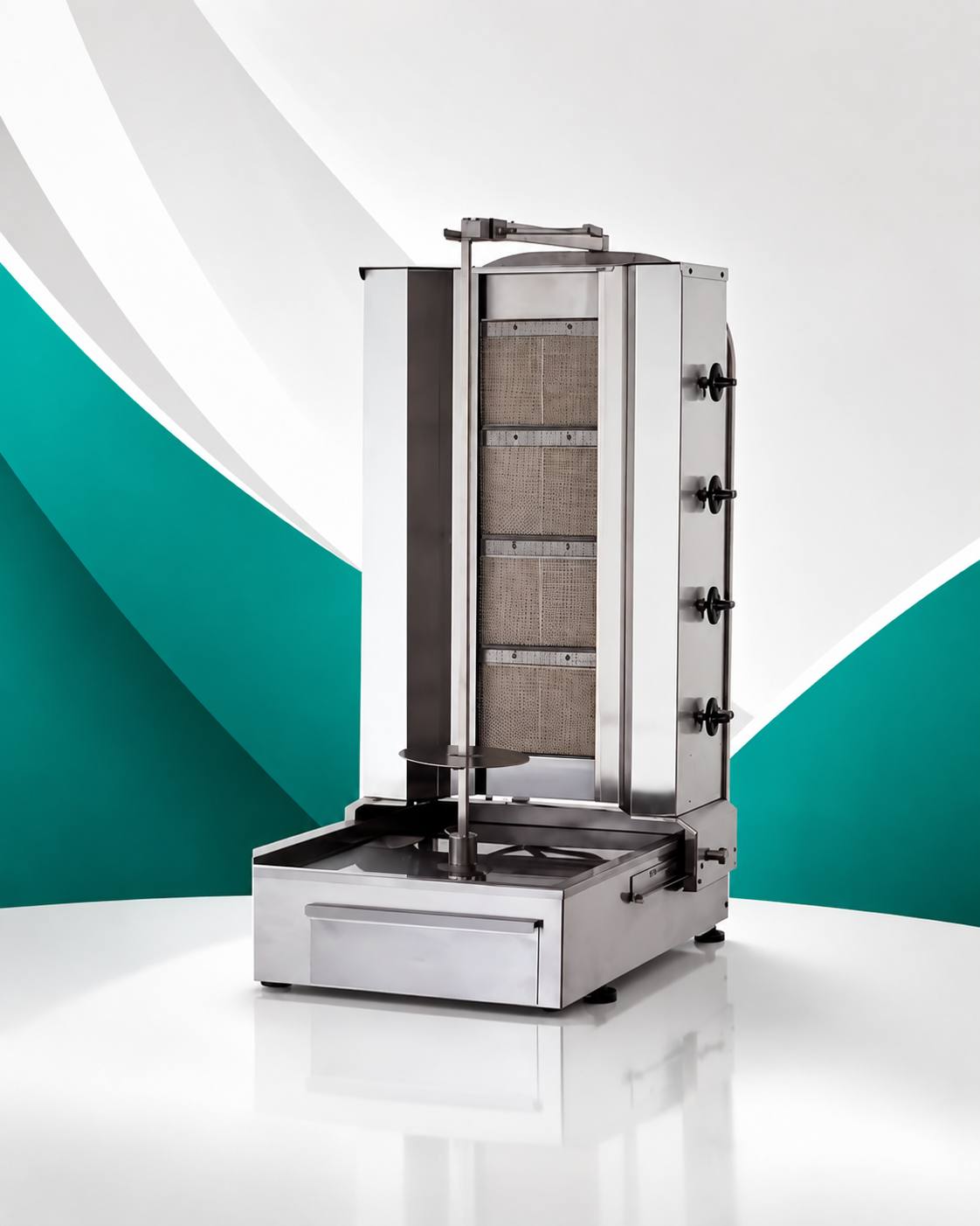Doner Machine with Gas (With Bottom Motor)