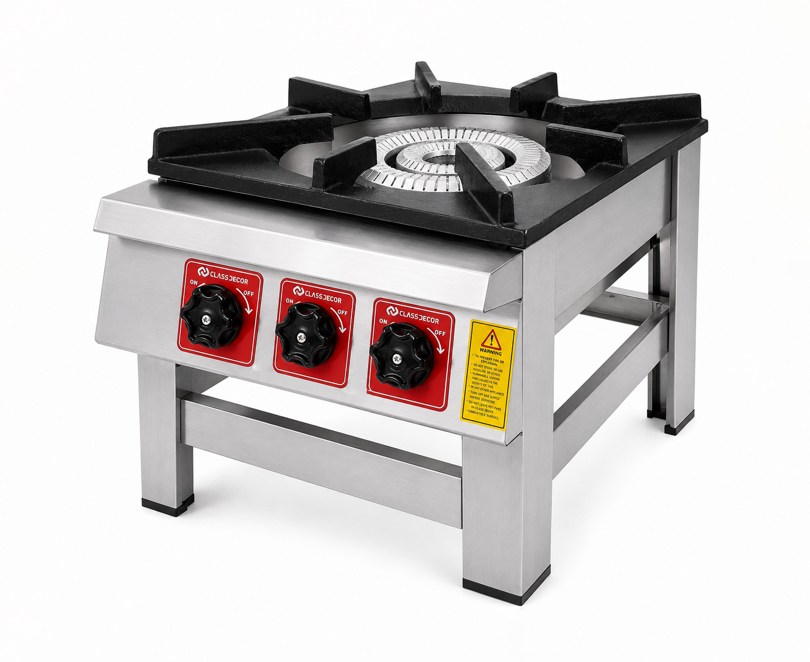 Stove Pot Triple Burner
