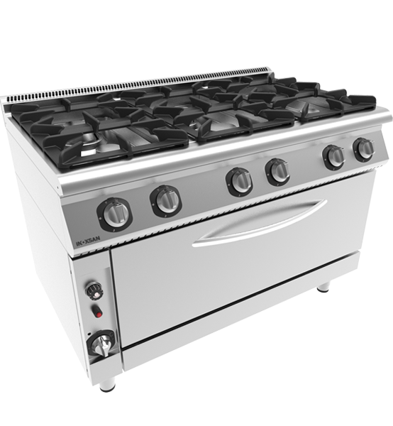 INO-9KG33F COOKER WITH OVEN GAS