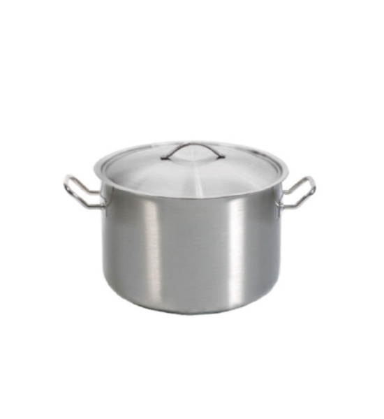 Cylindrical Stew Pot Middle with Lid