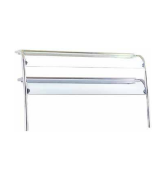 Service Shelf / Double with Front Glass 