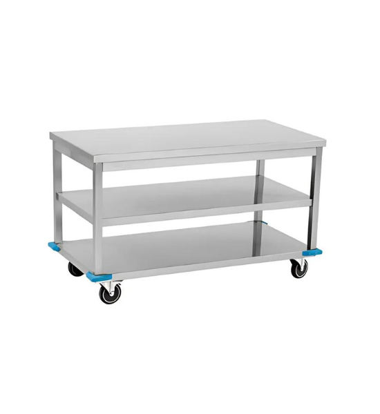 Mobile Table / Lower And Intermediate Shelves